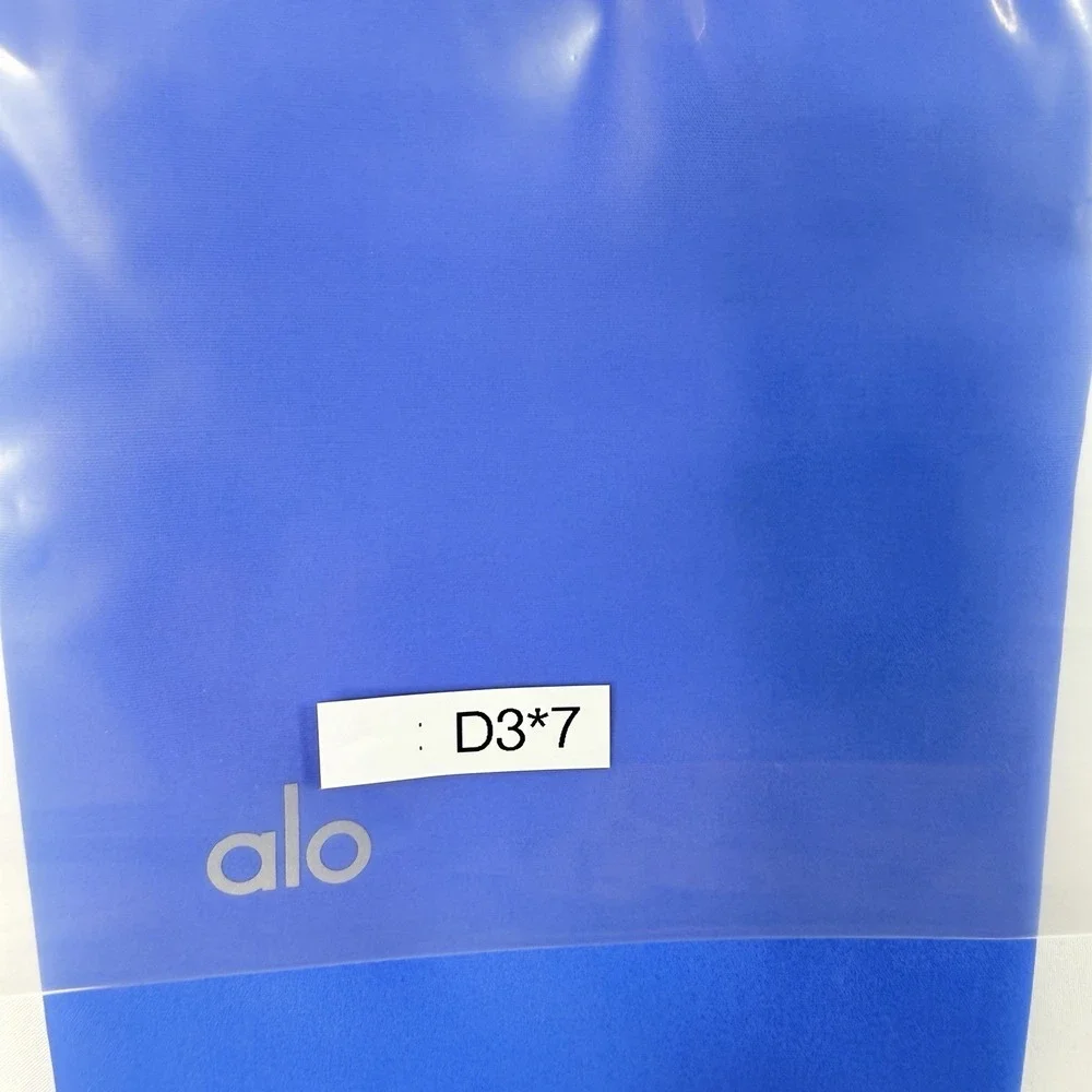 Alo Yoga Leggings High Rise Yoga Pants Gym Athletic Blue SZ-Medium